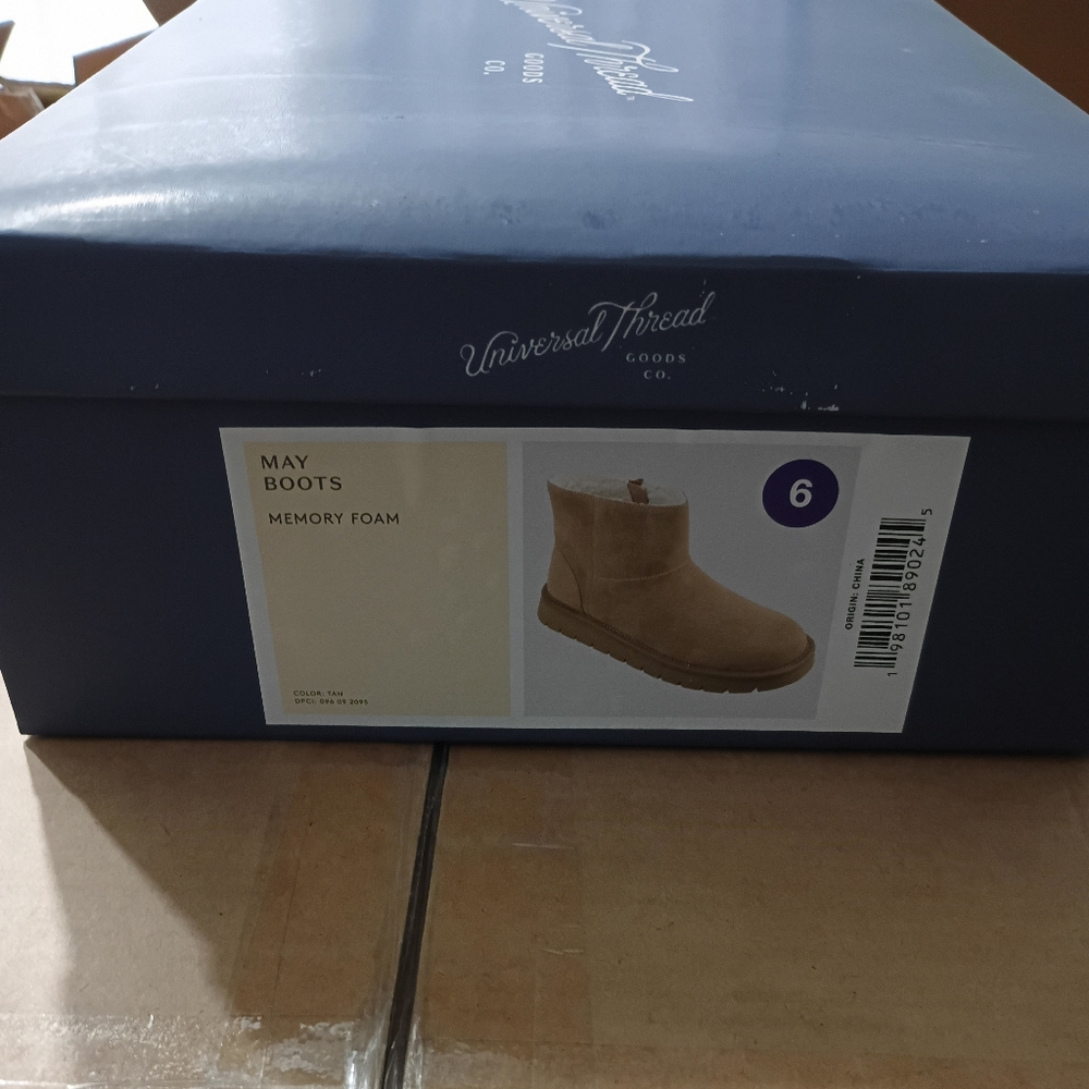 Universal Thread Camel Ankle Boots